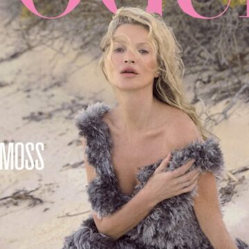 Trancoso é cenário de nova capa da Vogue Brasil estrelada por Kate Moss