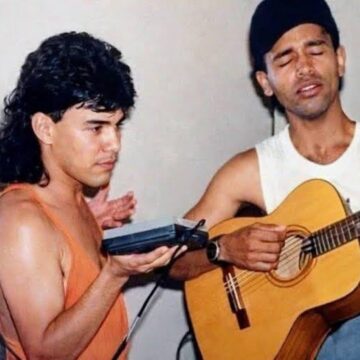 Zezé di Camargo lamenta morte de Rick e resgata foto antiga: ‘Sem palavras’