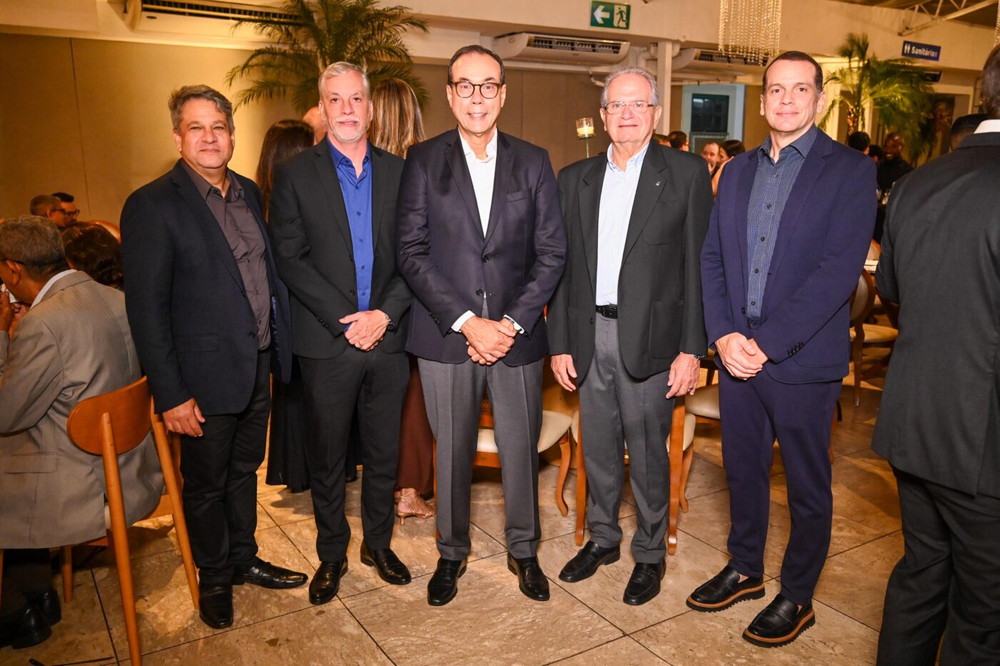 Gustavo Metteig, Robério Almeida, José Antônio Rodrigues Alves, Antoine Tawil e Eduardo Queiroz