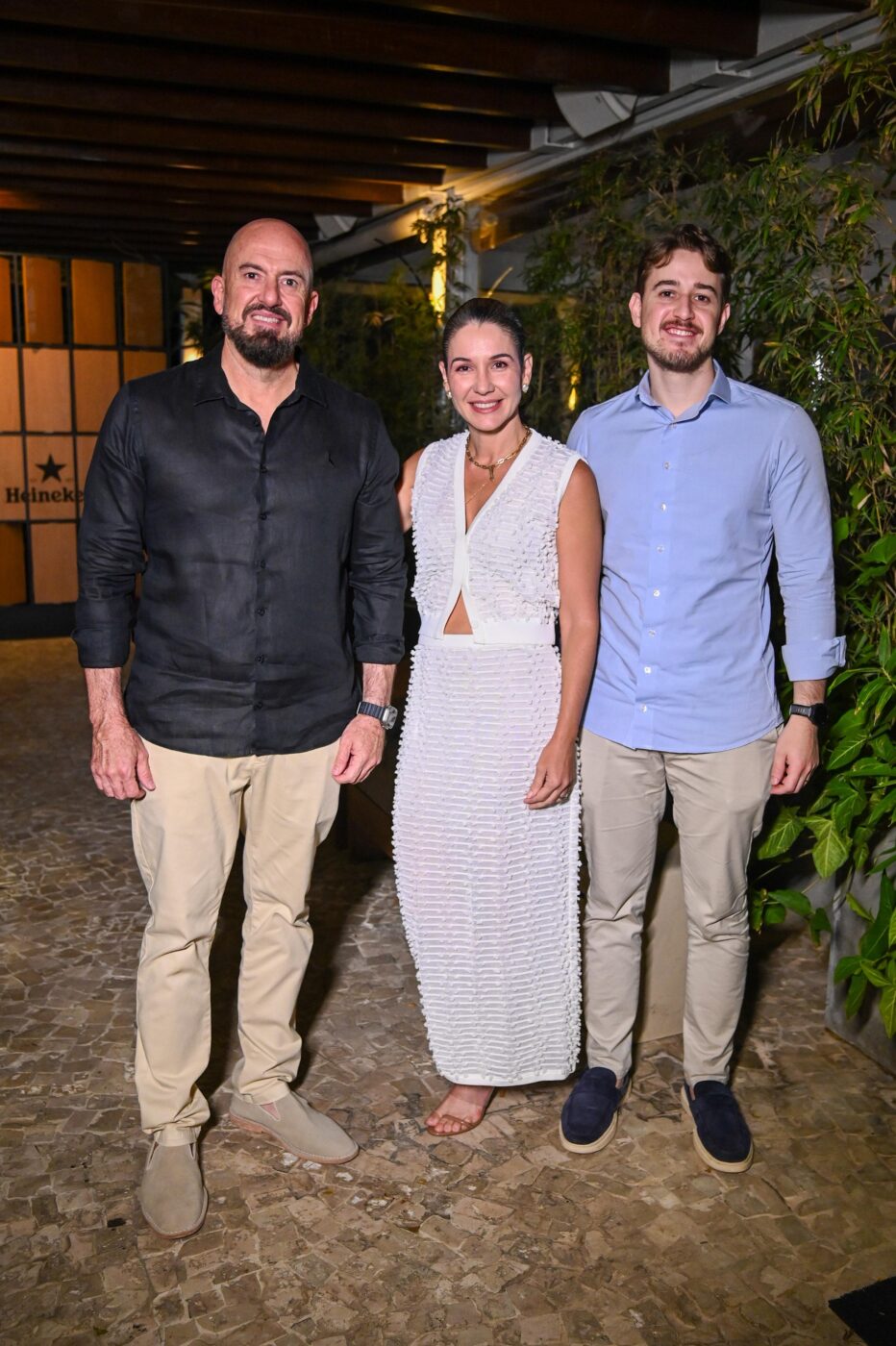 Maurício Lins, Manuela Andrade e Mauricio Lins Filho