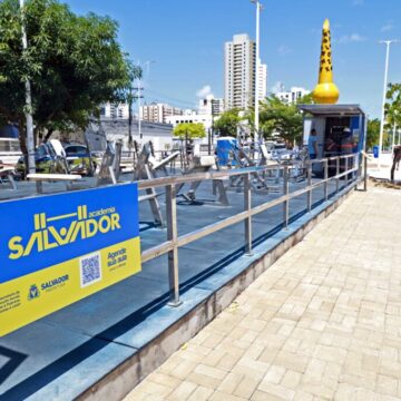 Nova praça do Imbuí ganha academia pública e espaços para prática de esportes