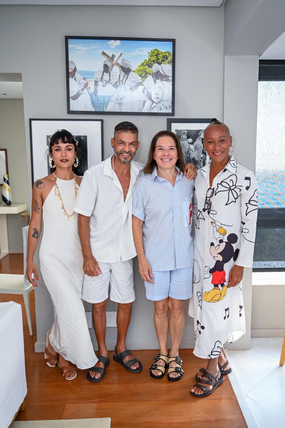 Larissa Duarte, Gilmar Santos, Denise Bezerra e Lyu Árisson