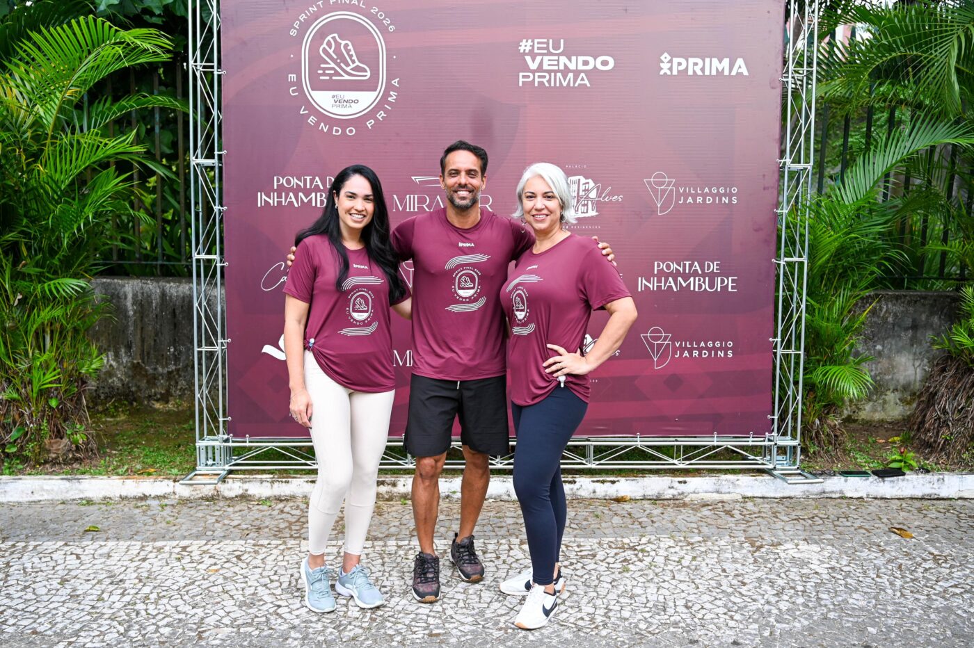 Bruna Meireles, Frederico Costa e Maria Ribeiro