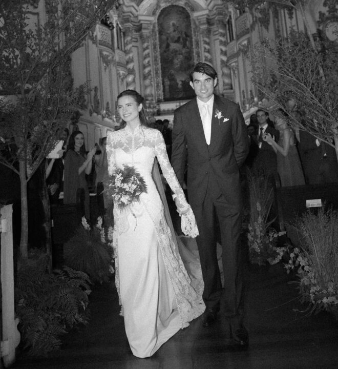 Giulia Be abre álbum de casamento com Conor Kennedy: “Mr. and Mrs. Kennedy”