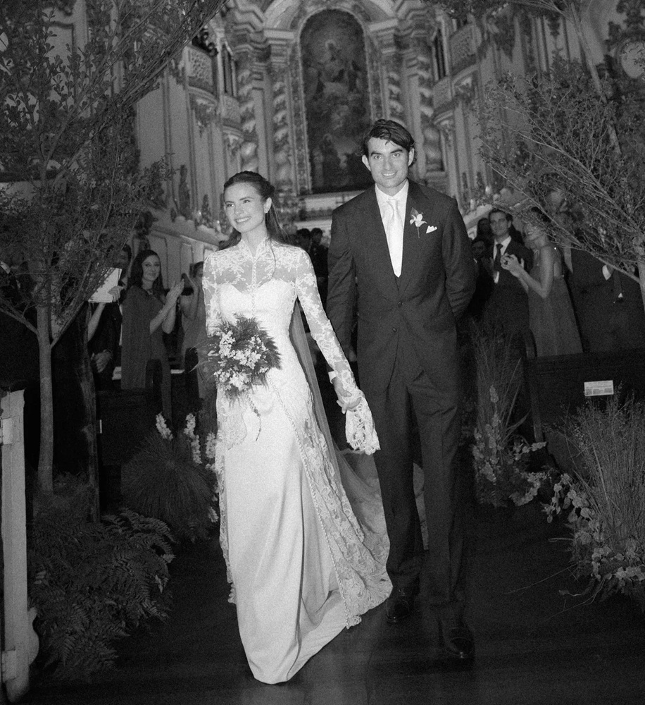 Giulia Be abre álbum de casamento com Conor Kennedy: “Mr. and Mrs. Kennedy”
