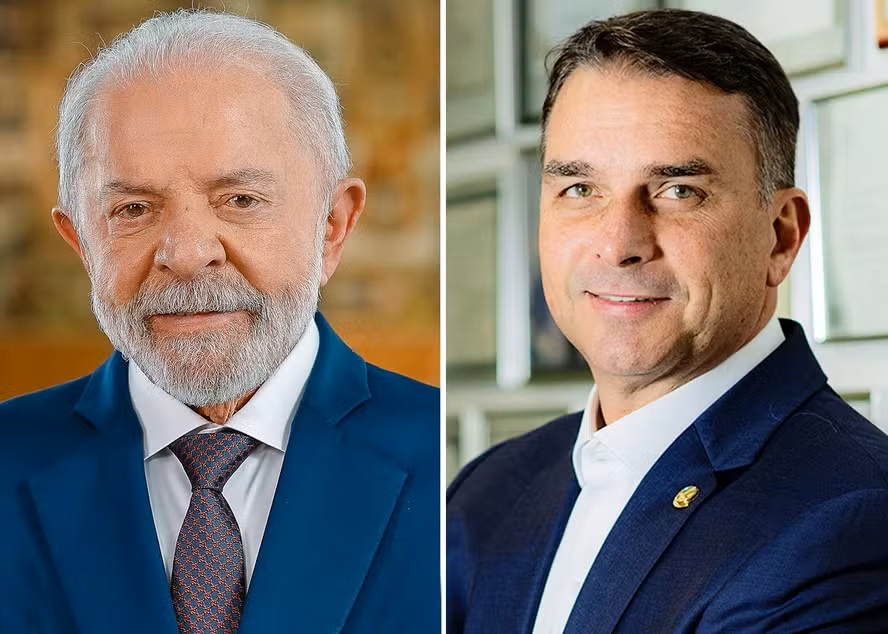 AtlasIntel: Flávio Bolsonaro tem 52,8% contra 47,2% de Lula em simulação de 2º turno