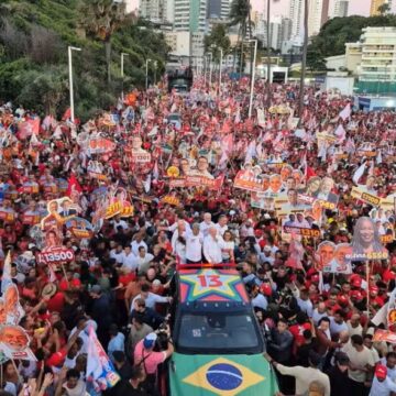 Salvador é a capital onde Lula teve maior percentual de votos no 2º turno