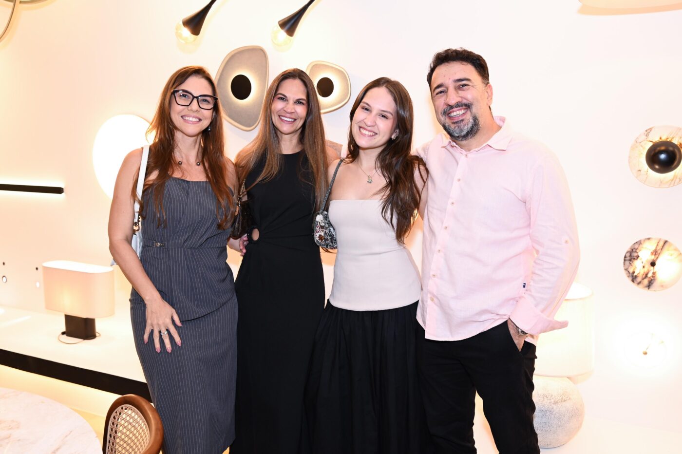 Edilma Mota, Dária Lima, Hilda Beatriz e Antônio Mota