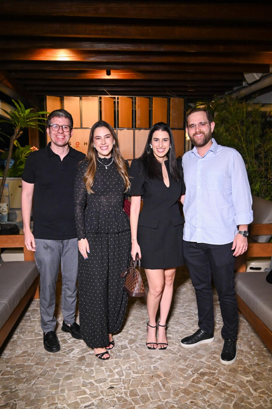 Pedro Melo, Lorena Jatahy, Manuela Medauar e César Jatahy