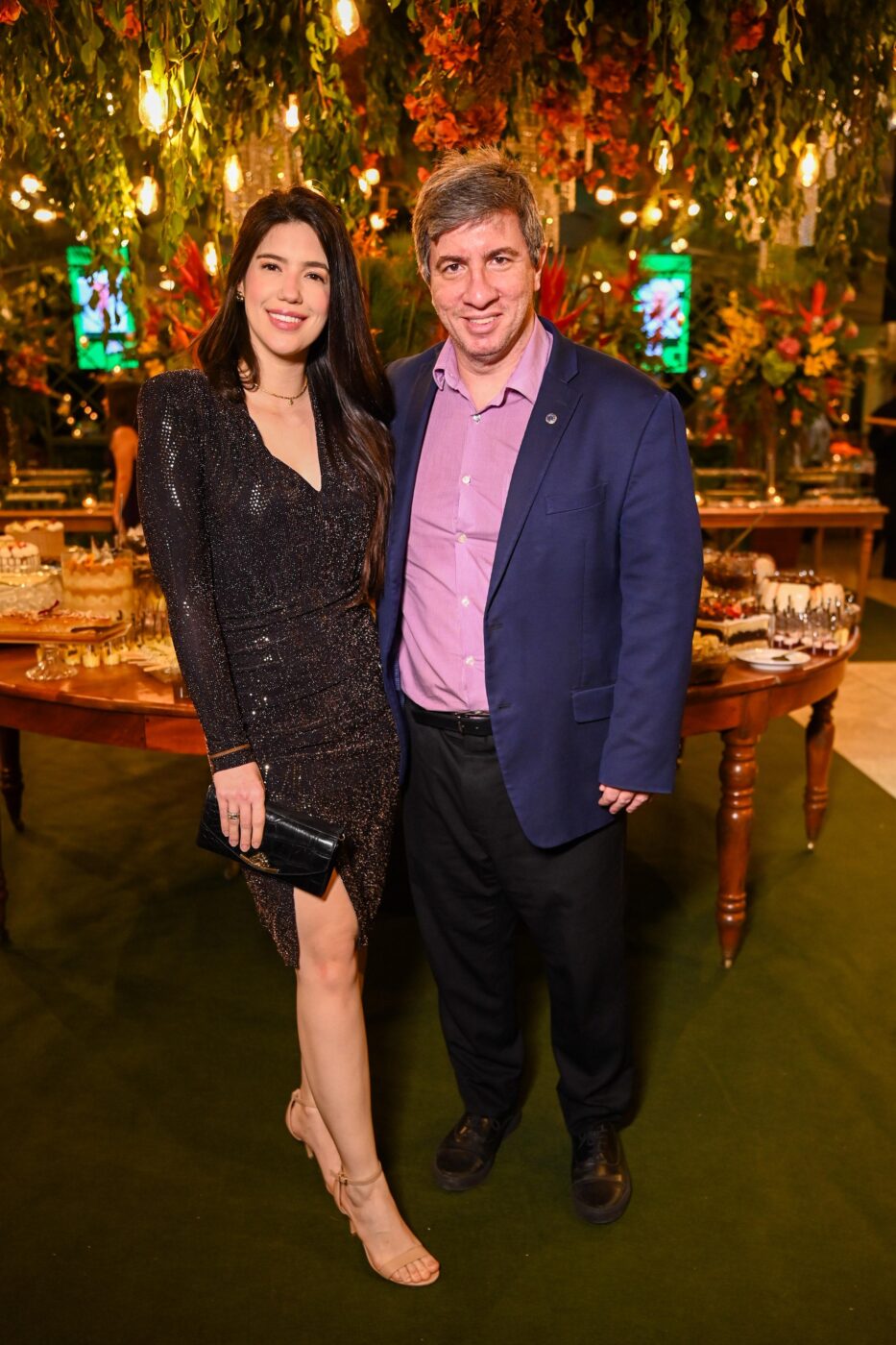 Julia Perez e Gilson Feitosa Filho