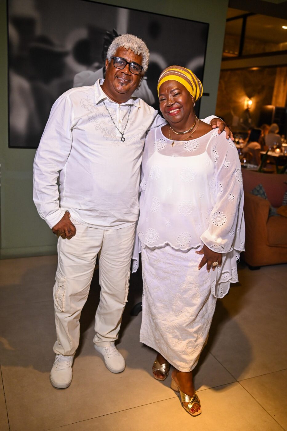 Emanuel Pimentel e Mãe Diana de Oxum