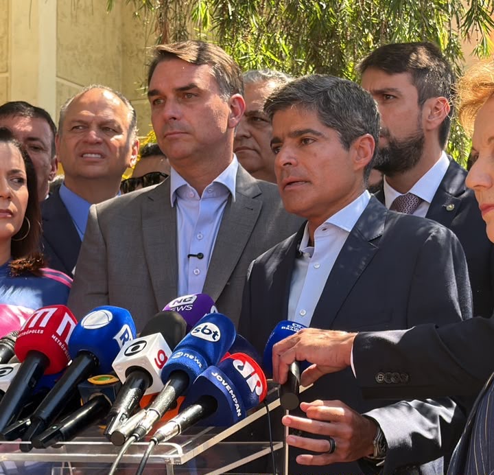 ACM Neto anuncia apoio a Flávio Bolsonaro e promete mobilização na Bahia: “Precisamos mudar o nosso País”