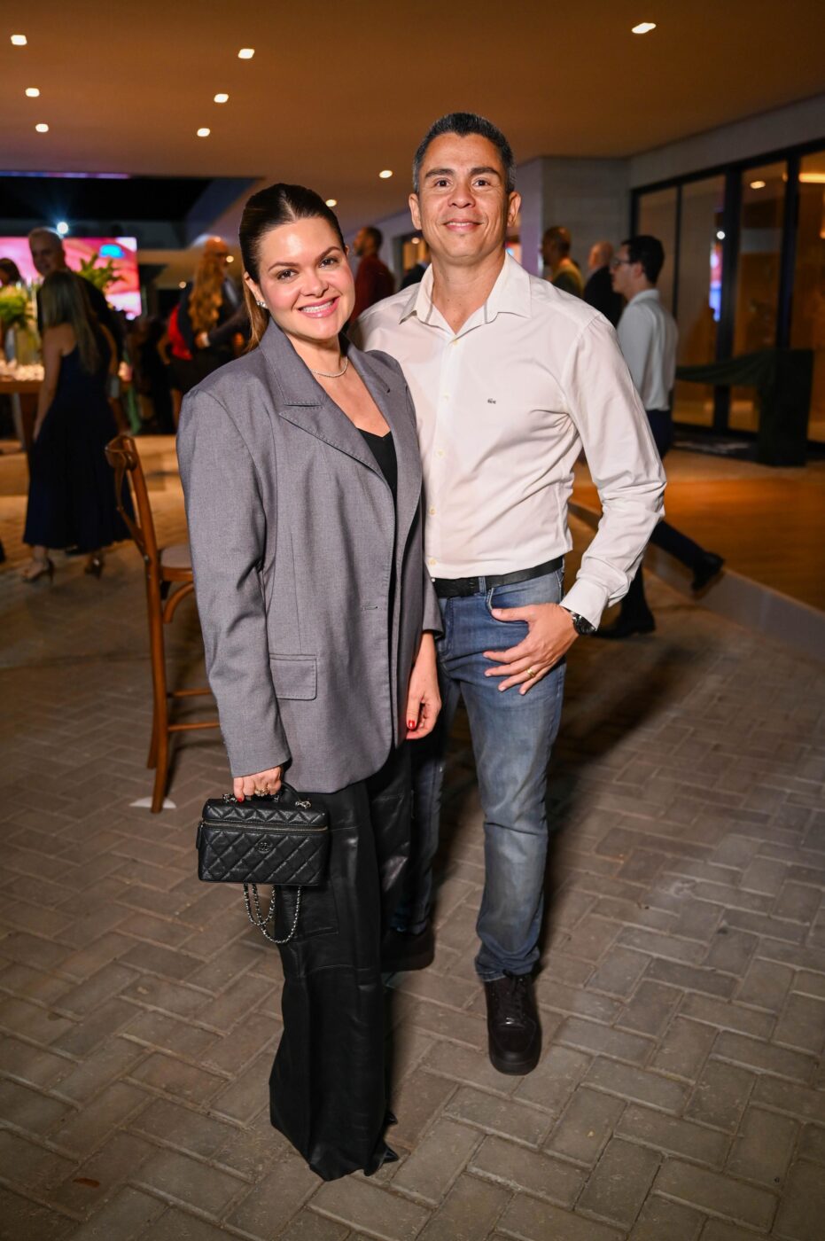 Verena Garcia e Clesio Marques
