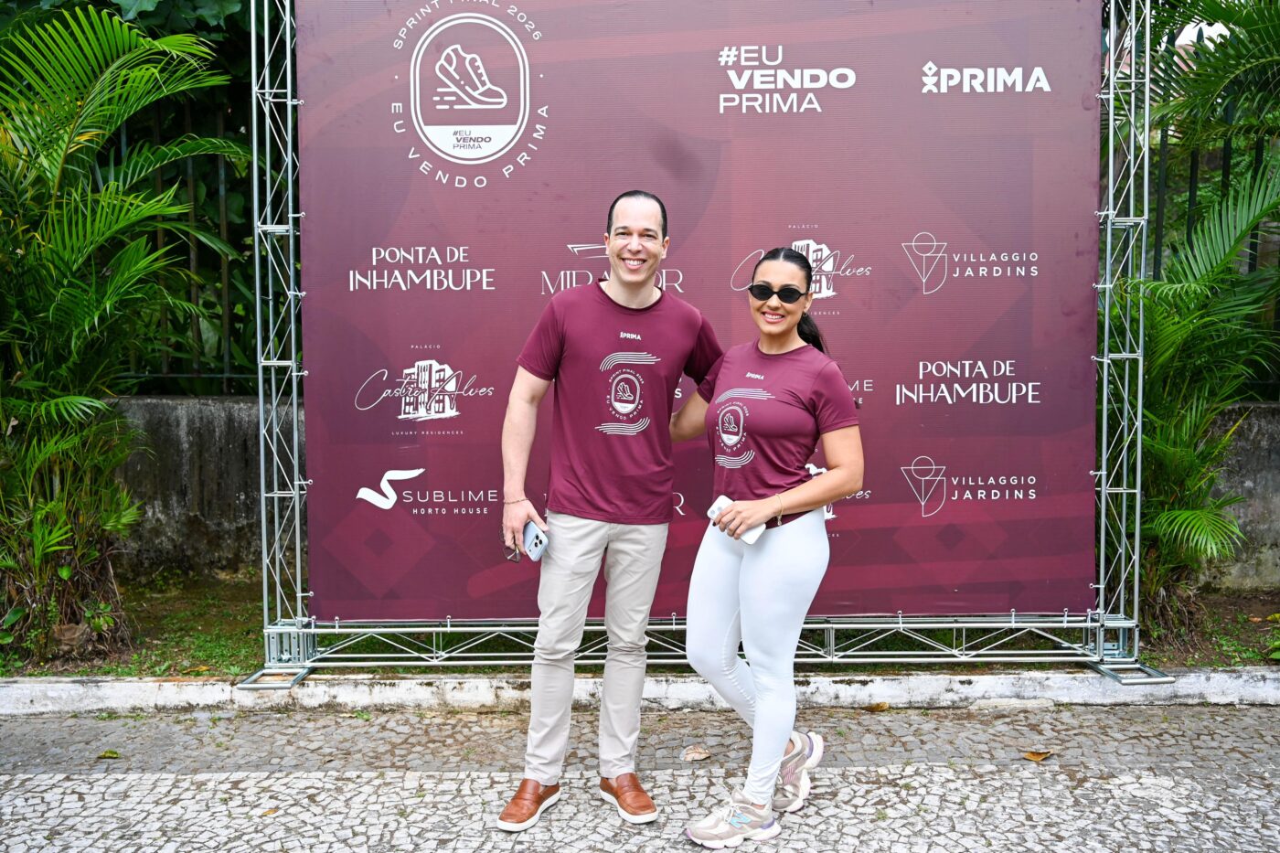 Pedro Menezes e Candice Liborio