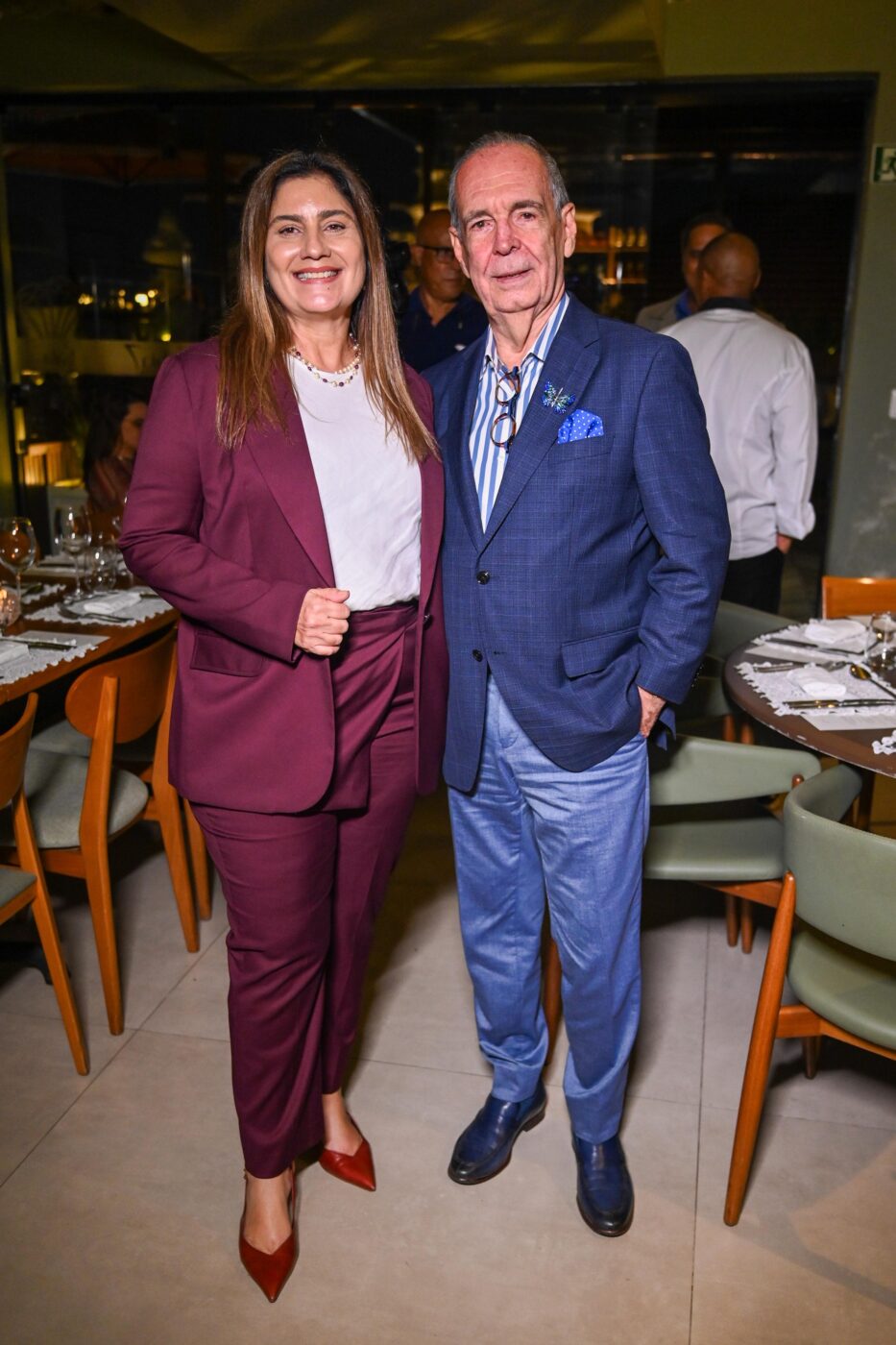 Adriana Nogueira e Chico Senna