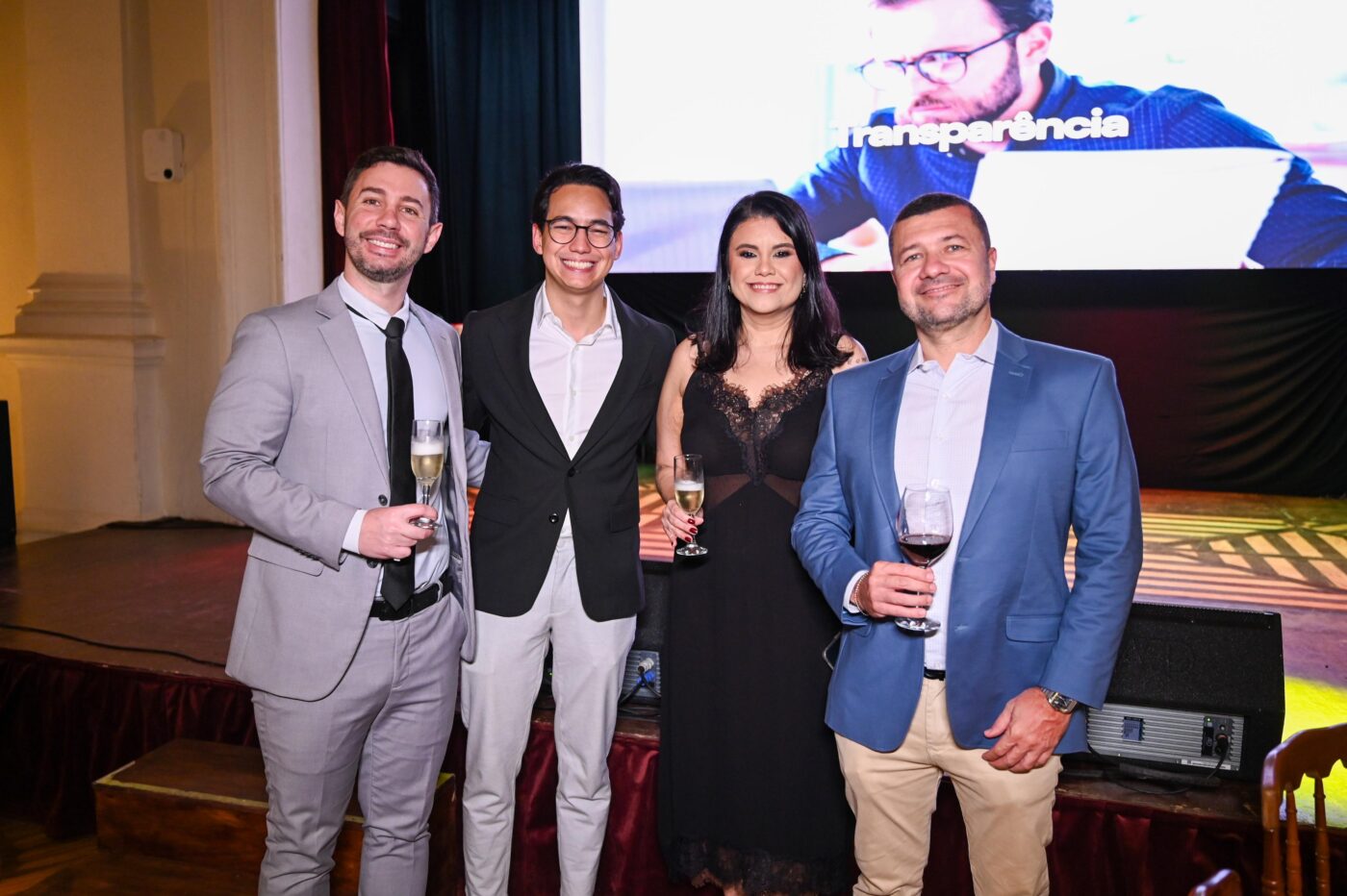 Bruno Bonfim, Mauricio Cordeiro, Ursula Fróes e Lorena Pitanga