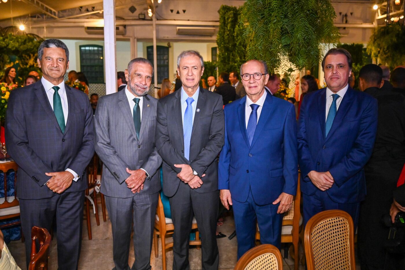 Rivaldo Amaral, Jorge Barreto, Manuel Bahia, Alberto Nunes e Roberto Frank