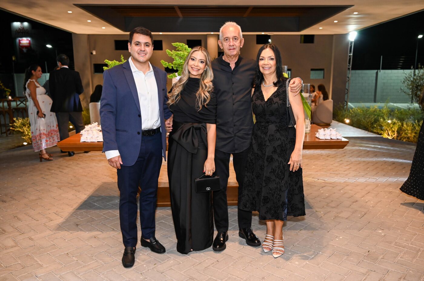 Osvaldo, Larissa Cerqueira, Genivaldo e Telma de Freitas