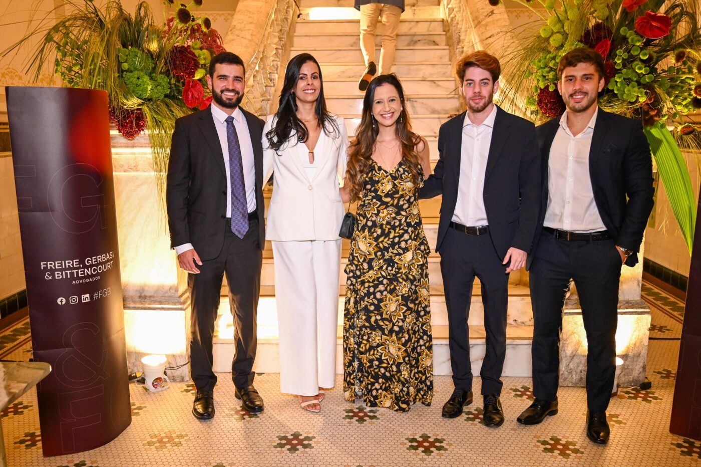 Diogo Sampaio, Lorena Pitanga, Ana Carolina Correia, Caetano Abreu e Rafael Garcia