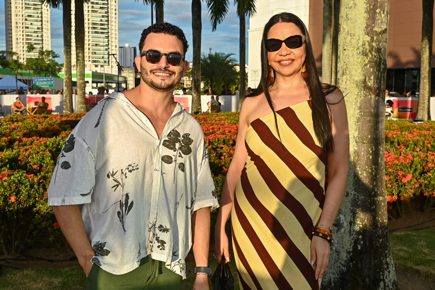 Adriano Nunes e Cristiane Coriolano