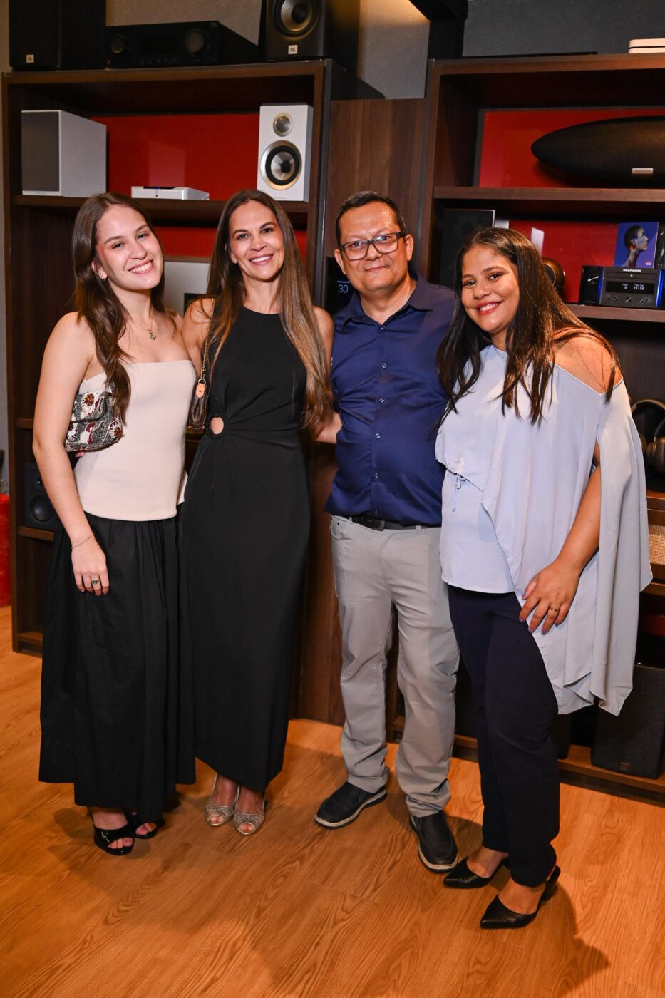 Hilda Beatriz, Dária Lima, Aritan e Rafaela Marques