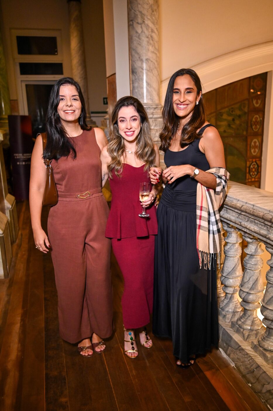 Talita Vilarinho, Carla Machado e Dalila Lima