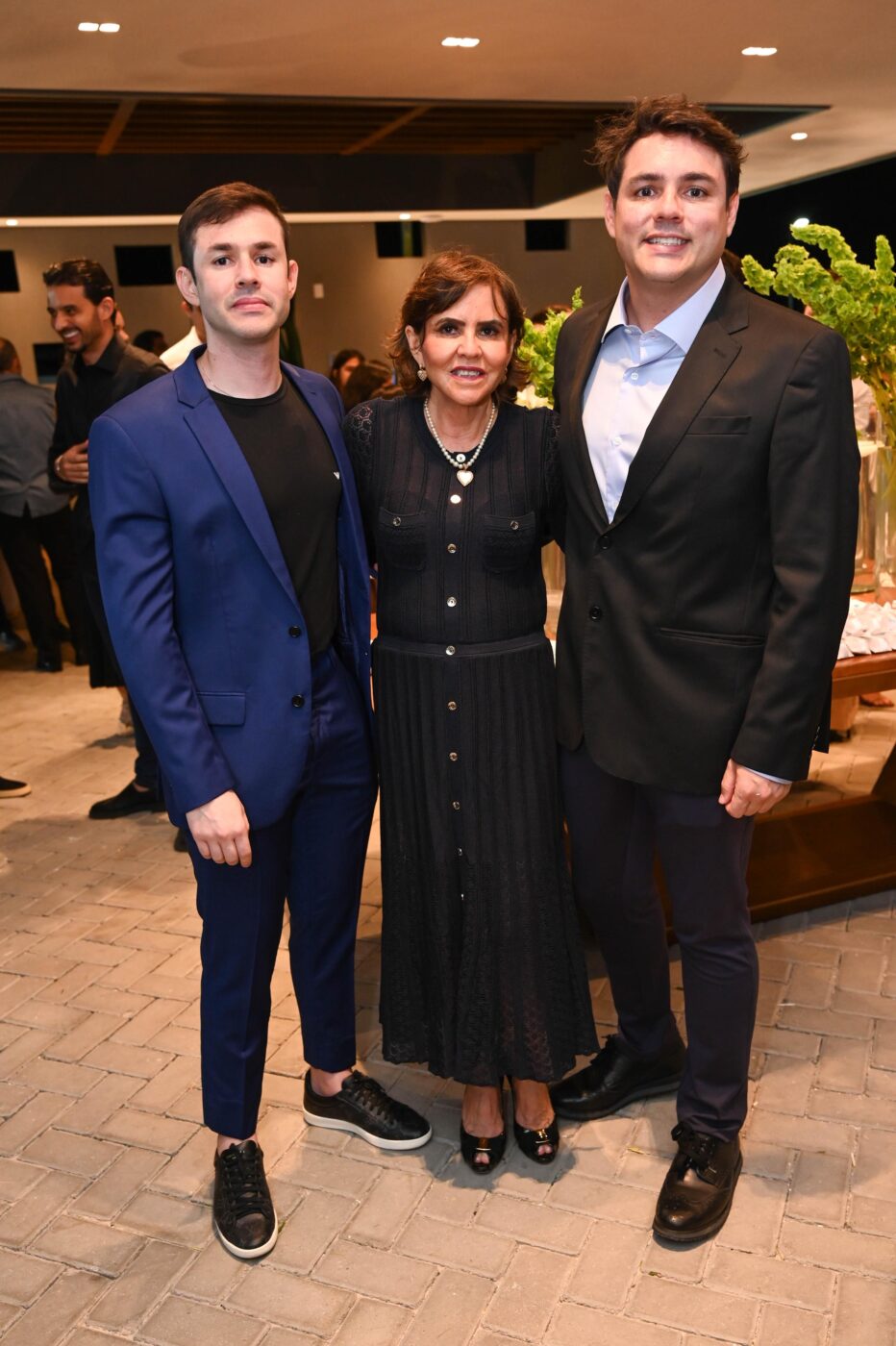 André, Zênia e George Neves