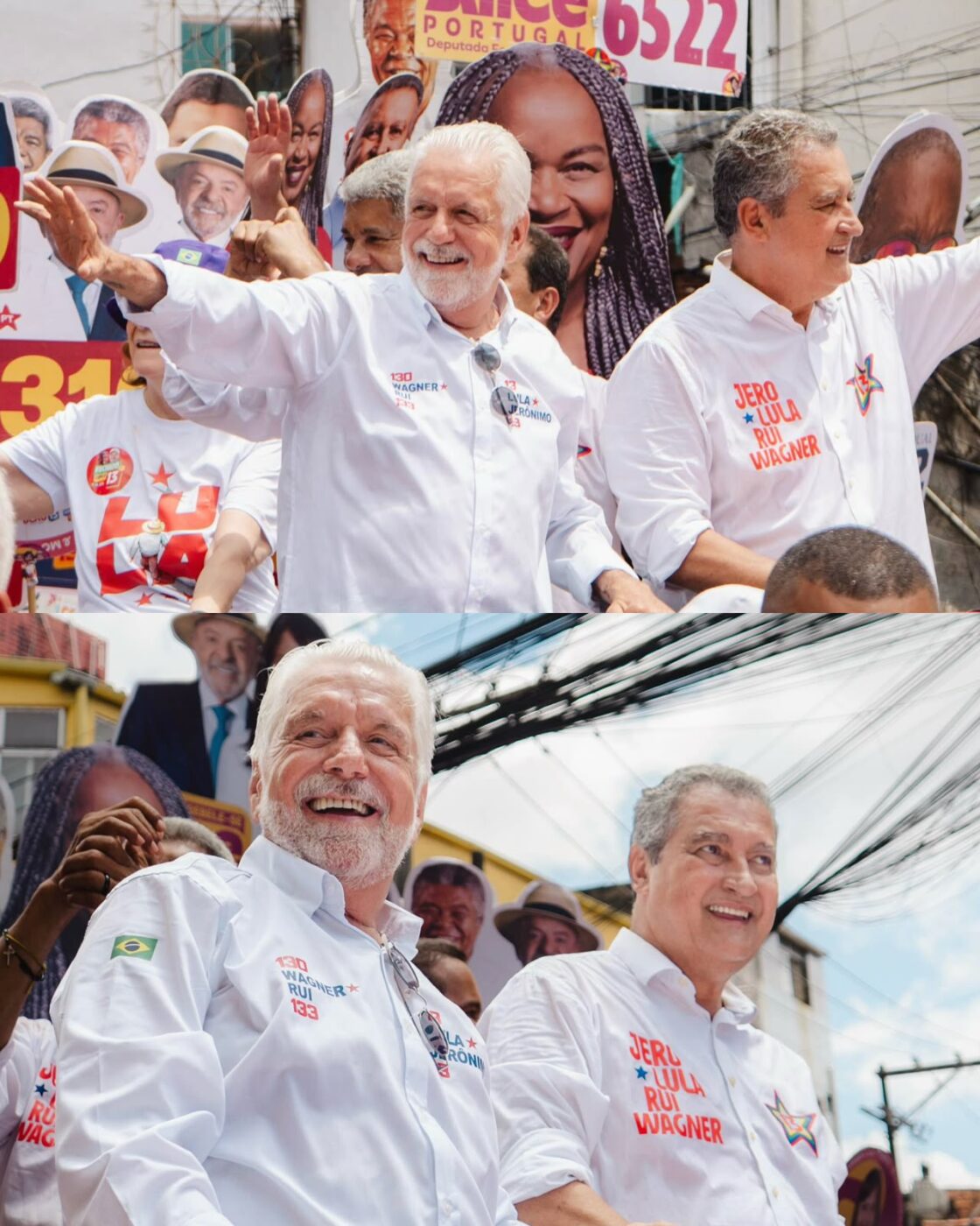 Ex-governadores da Bahia, Rui Costa e Jaques Wagner são eleitos para o Senado