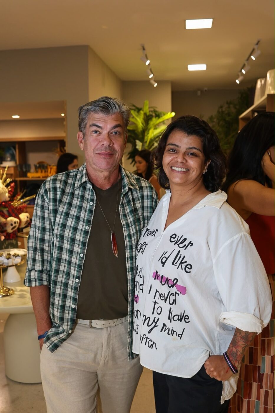 Chico Lemos e Débora Reis