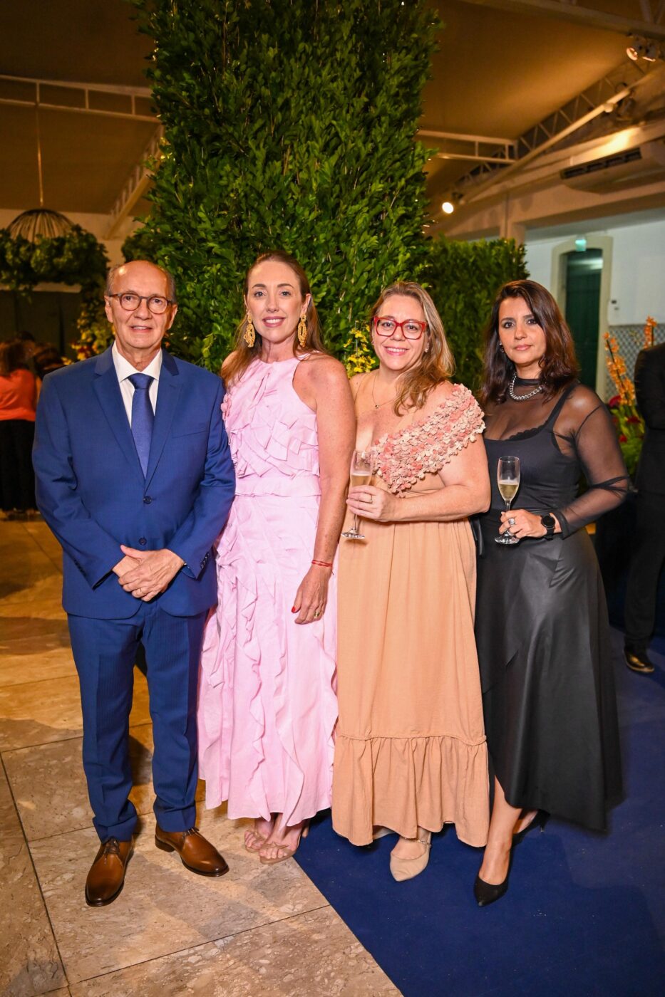 Alberto Nunes, Luzia Novis, Flávia Lemos e Poliana Chastinet
