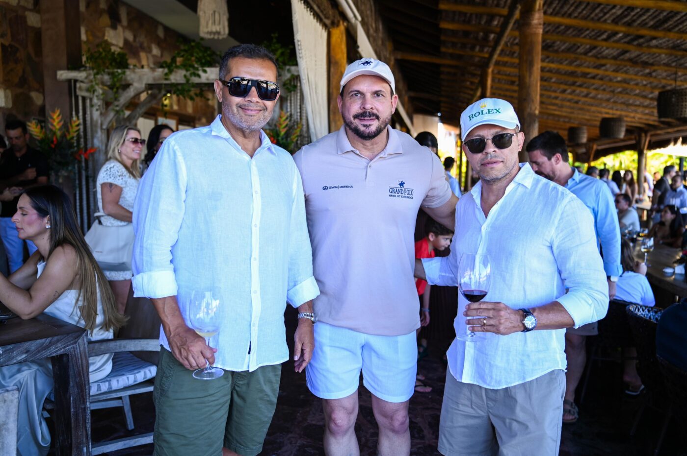 Rener Rolin, Edson Figueiredo e Rosimario Carvalho