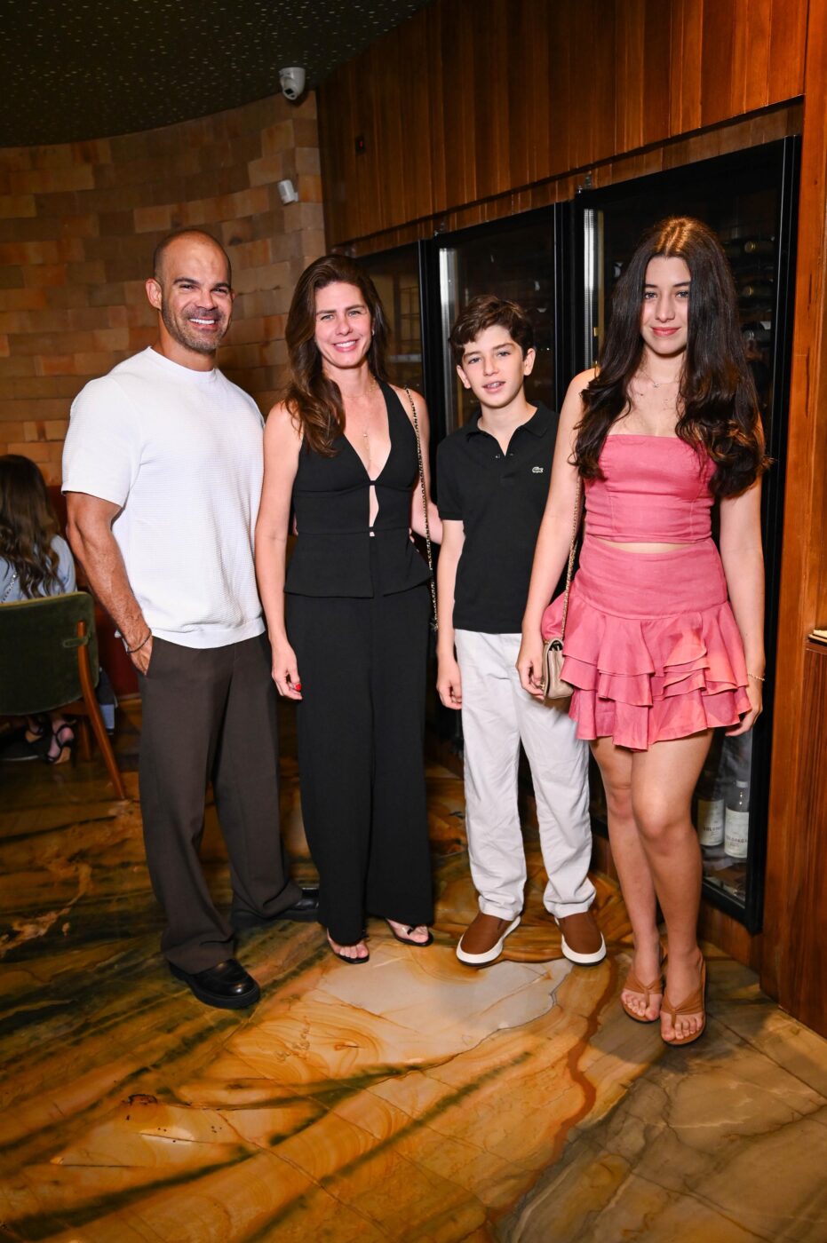 Moisés Dantas, Érica, Mateus e Maria Ventin