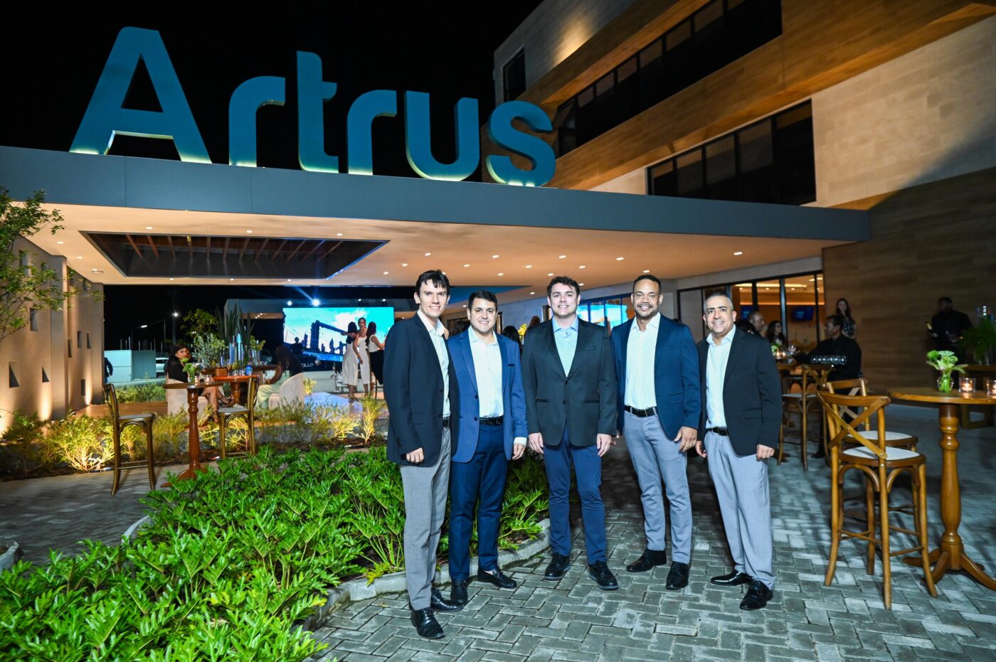 José Silvany, Osvaldo Cerqueira, George Neves, Lucas Fraga e Vitor Falcão 