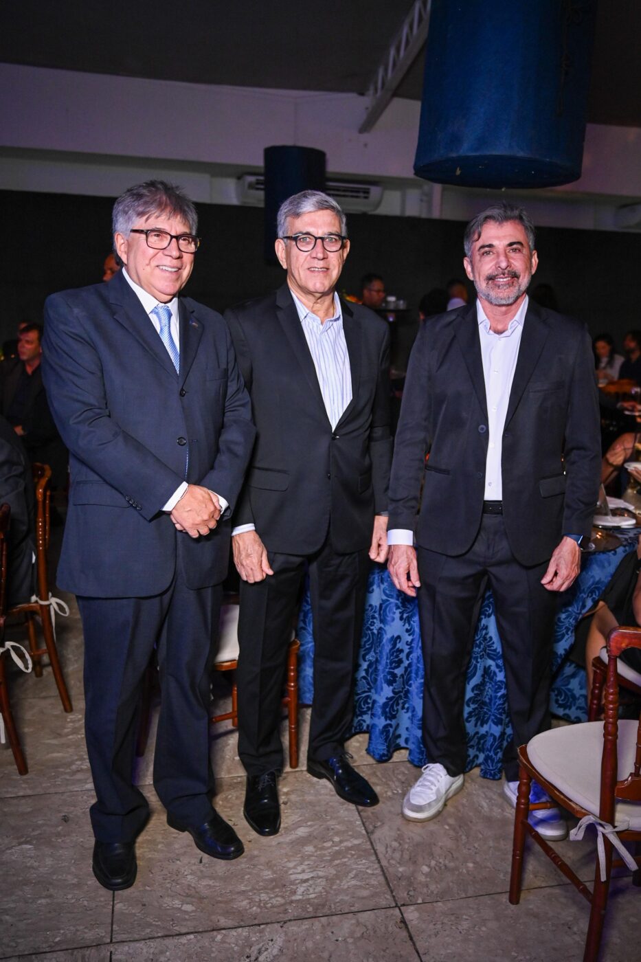 Silvio Correa, Rodolfo Ribeiro e Ney Bacetto