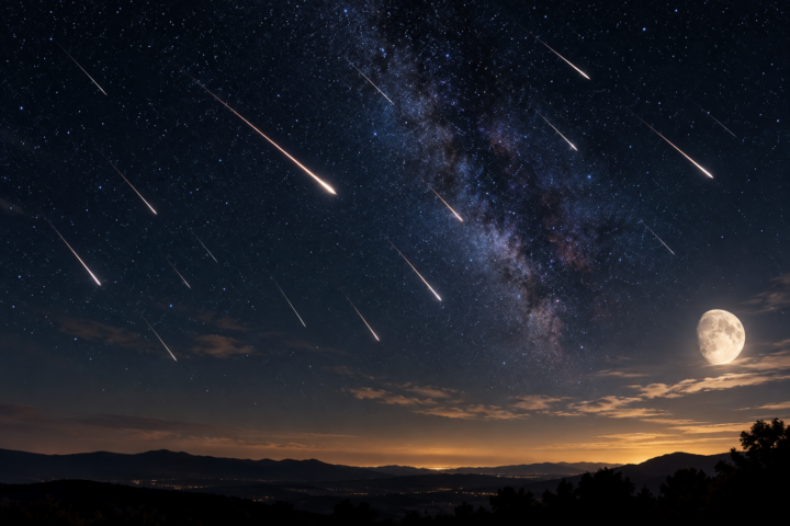 Olhe para o céu: fenômeno ligado ao Cometa Halley poderá ser visto em outubro