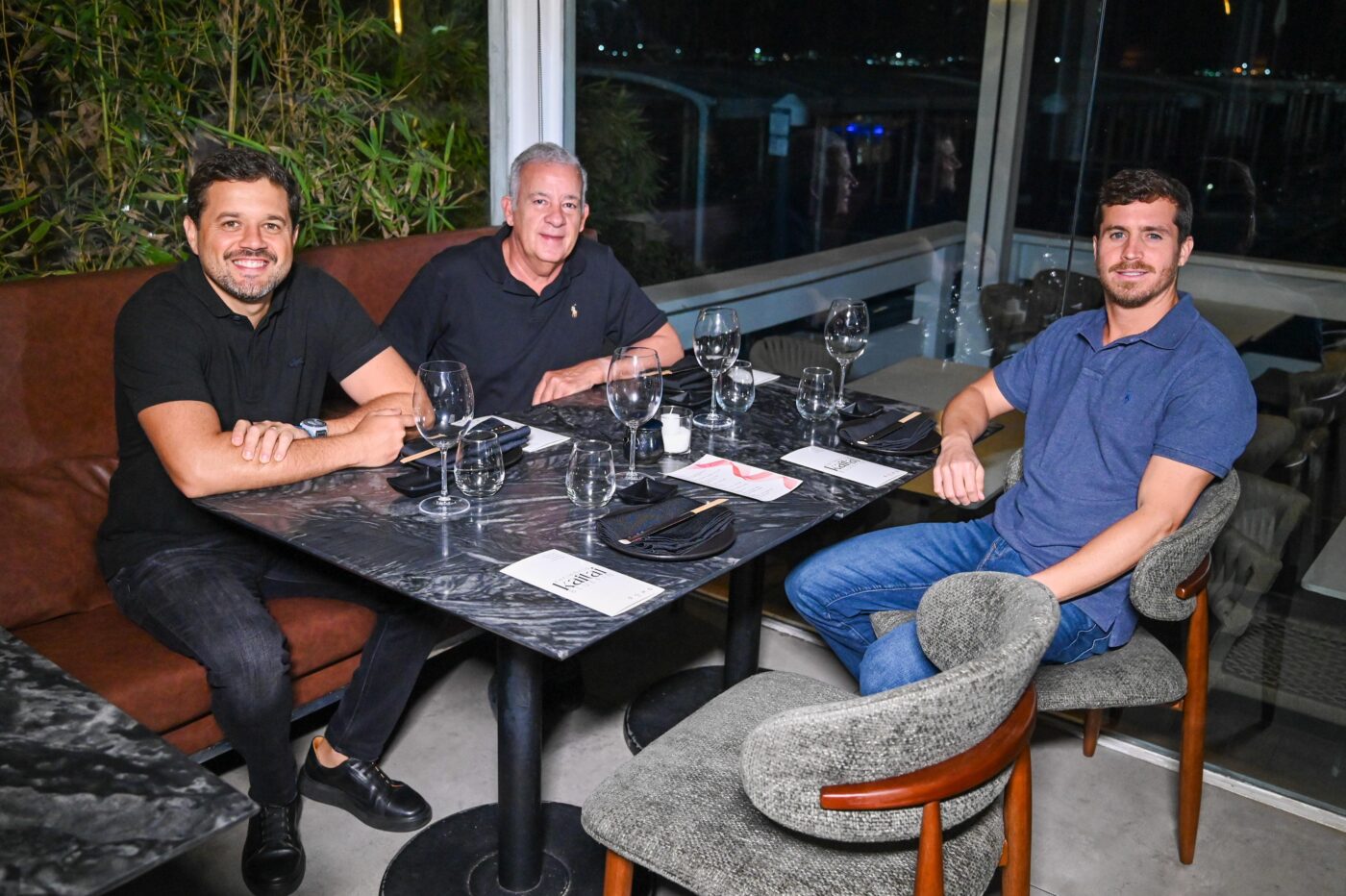 Rafael Lago, Ângelo  Sá e Igor Lírio