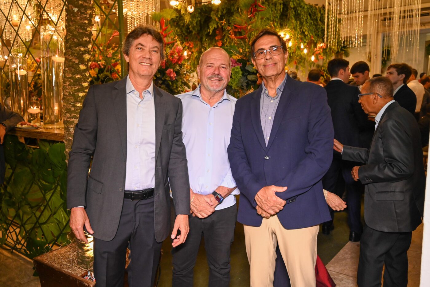 Euvaldo Luz, Mario Adam e Augusto Almeida