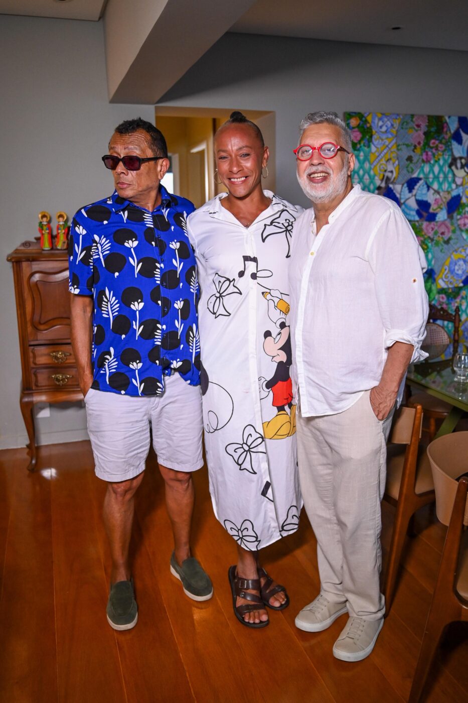 Osmar Marrom, Lyu Árisson e Jamil Moreira Castro