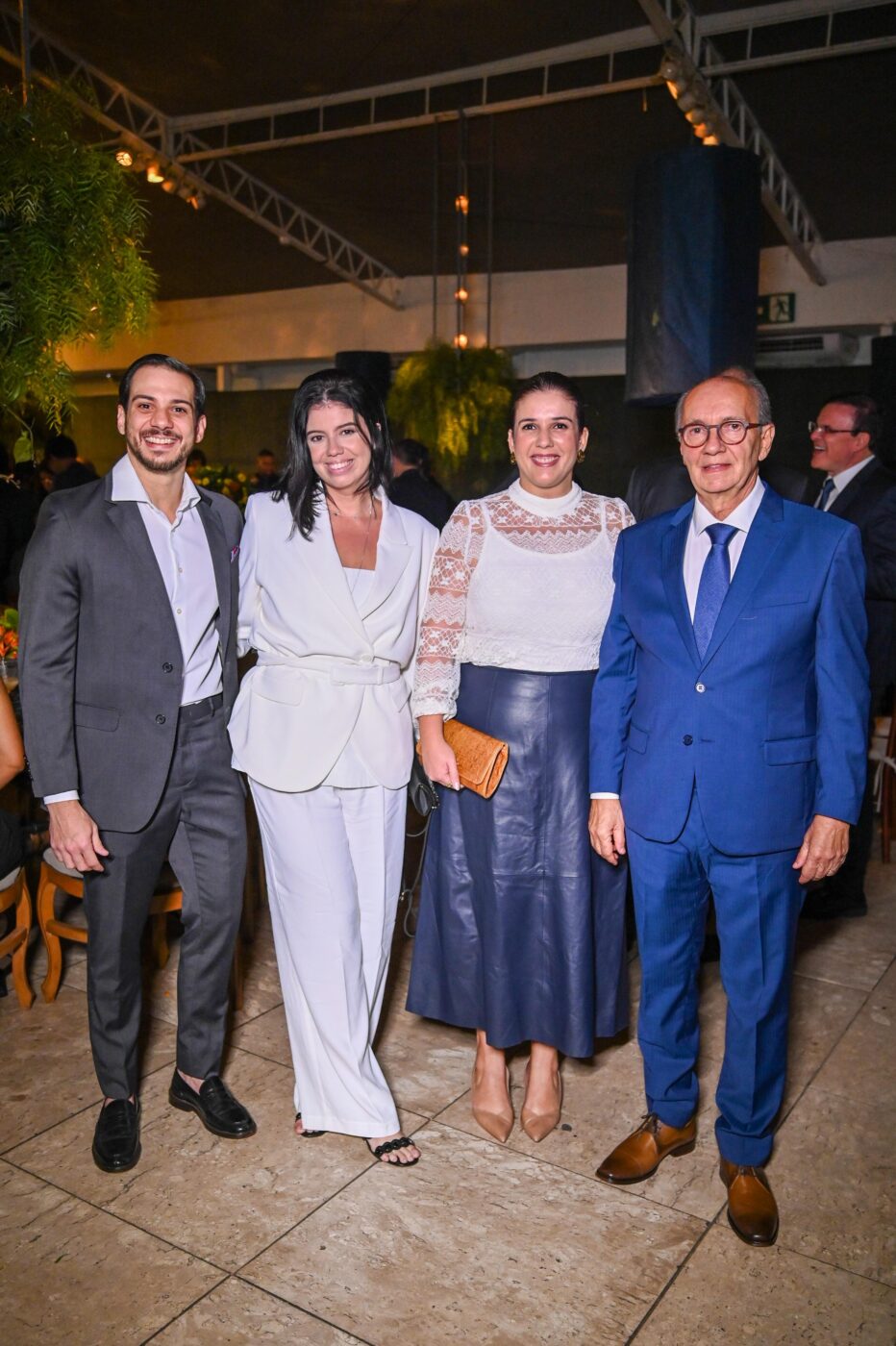 André Serra, Isabelle Jorge, Tassiana Ribeiro e Alberto Nunes