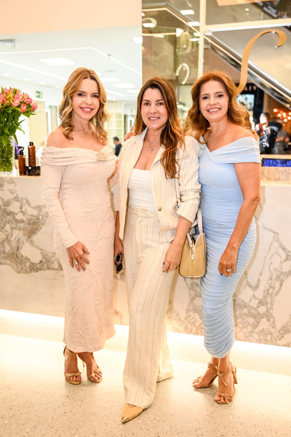 Sany Sandes, Fabiana Cavalcanti e Sara Sandes
