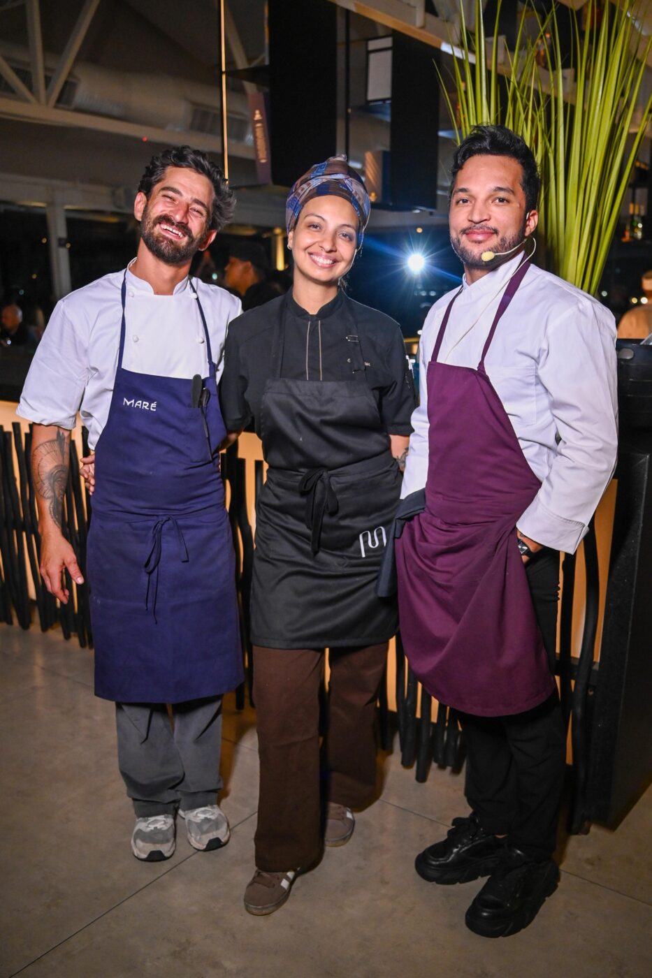 Kaywa Hilton, Carolina Schaper e David Fonseca