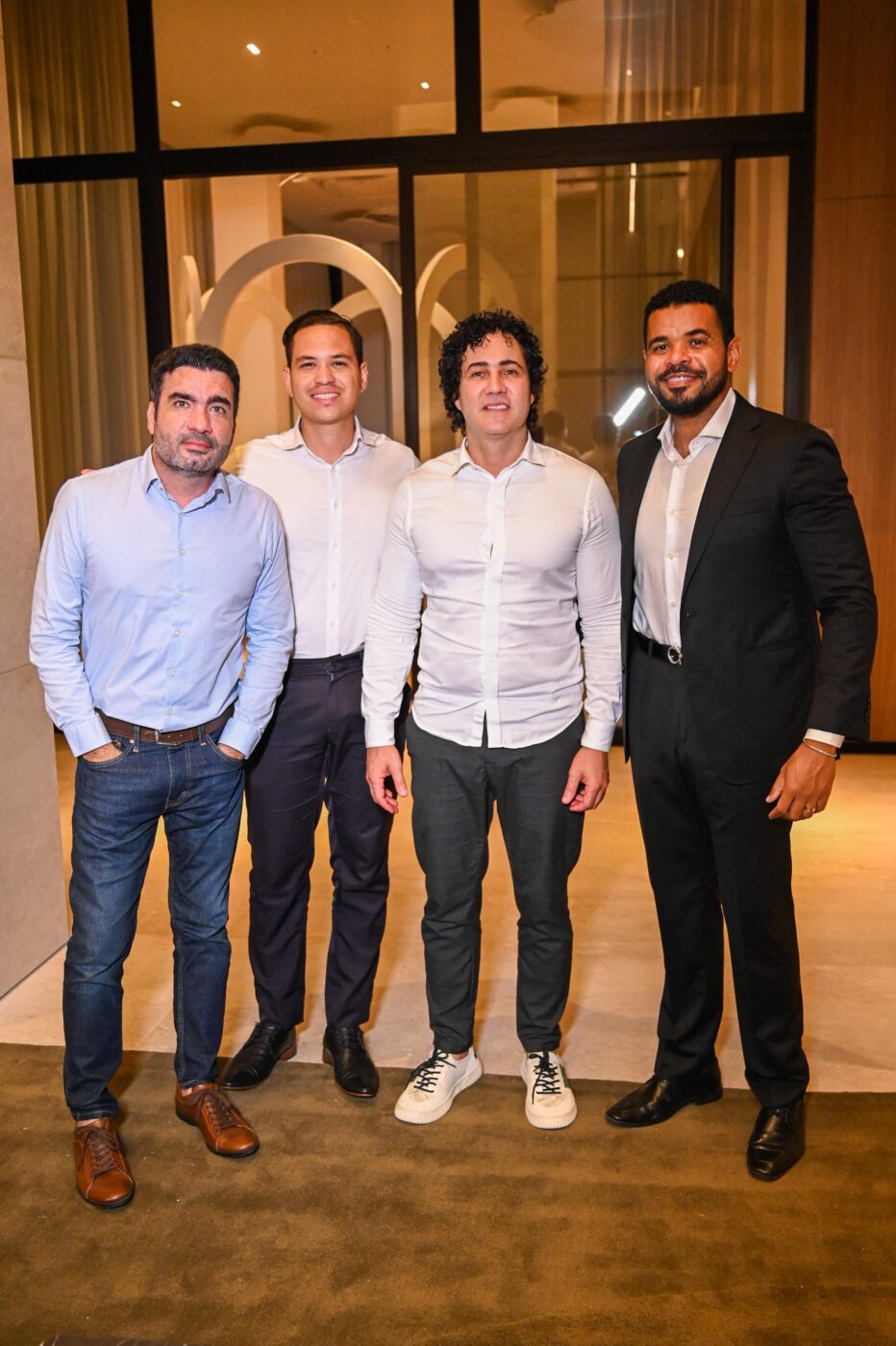 Rafael Nicury, Maurício Matos, Murilo Rocha e Marcone Rodrigues