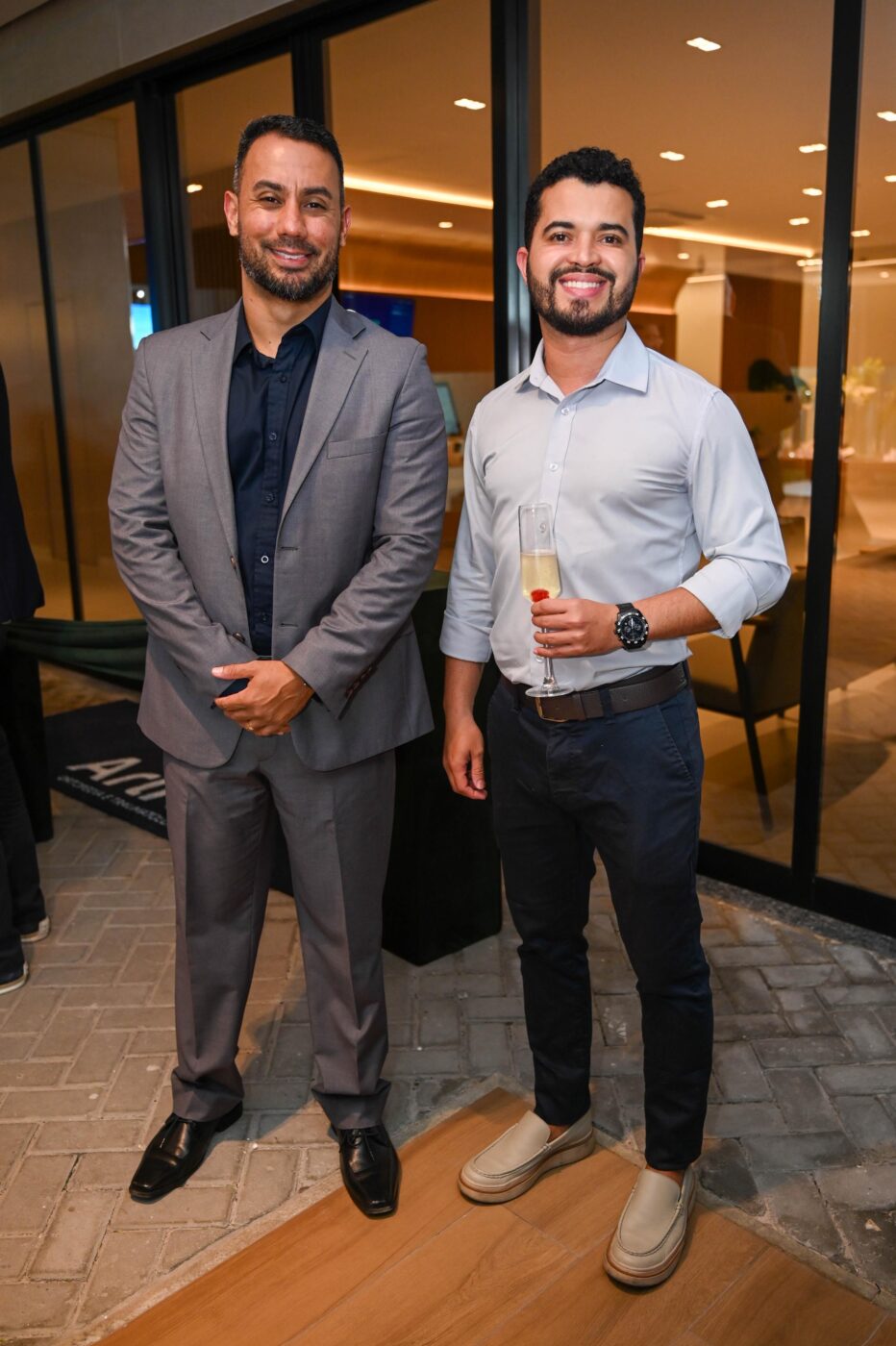 Leandro Brito e Jorge Nunes