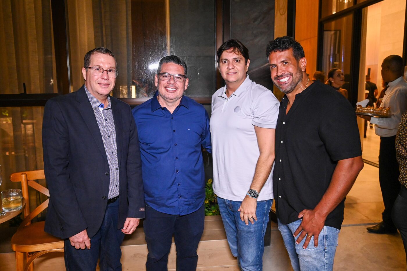 Frederico Viana, Mário Paim, Tiago e Dilson Borges