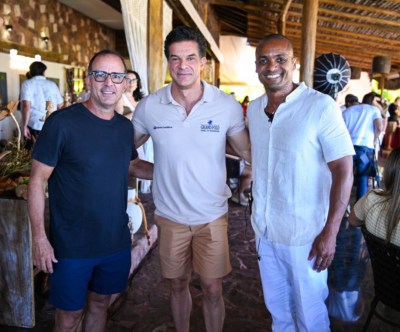 Luciano Lima, Modezil Cerqueira e Diney Azevedo