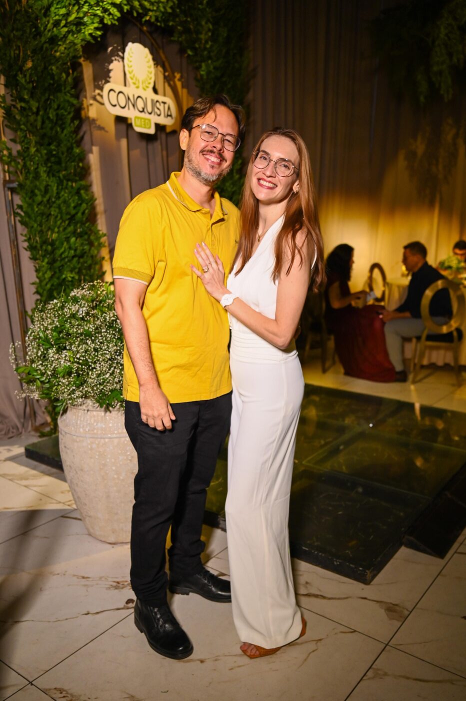 Júlio Cordeiro e Érika Naegel