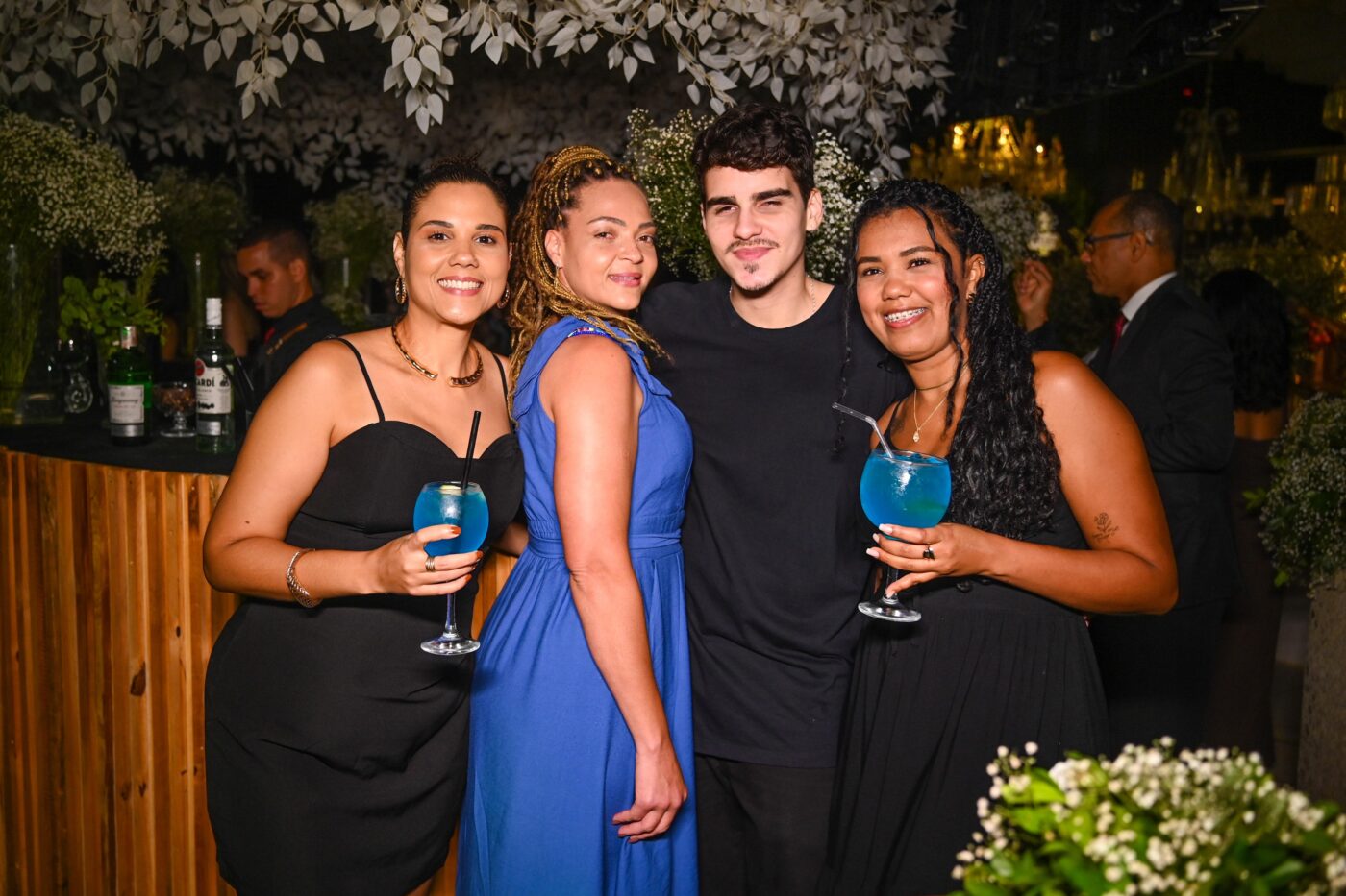 Lídia Abreu, Cosmira Rocha, Lucas Correia e Fátima Pellegrine