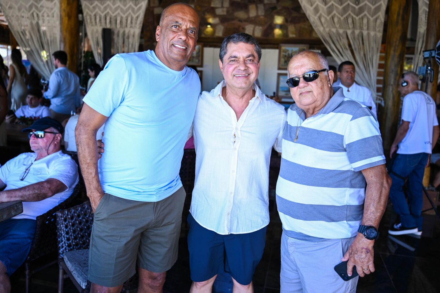 Edilson Santiago, Jovi Mendes e Coronel Ramos
