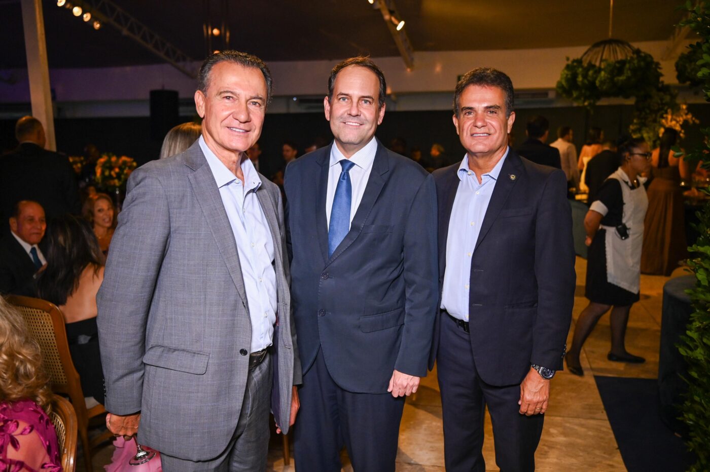 Cláudio Salles, Ricardo Mauricio e Eduardo Salles