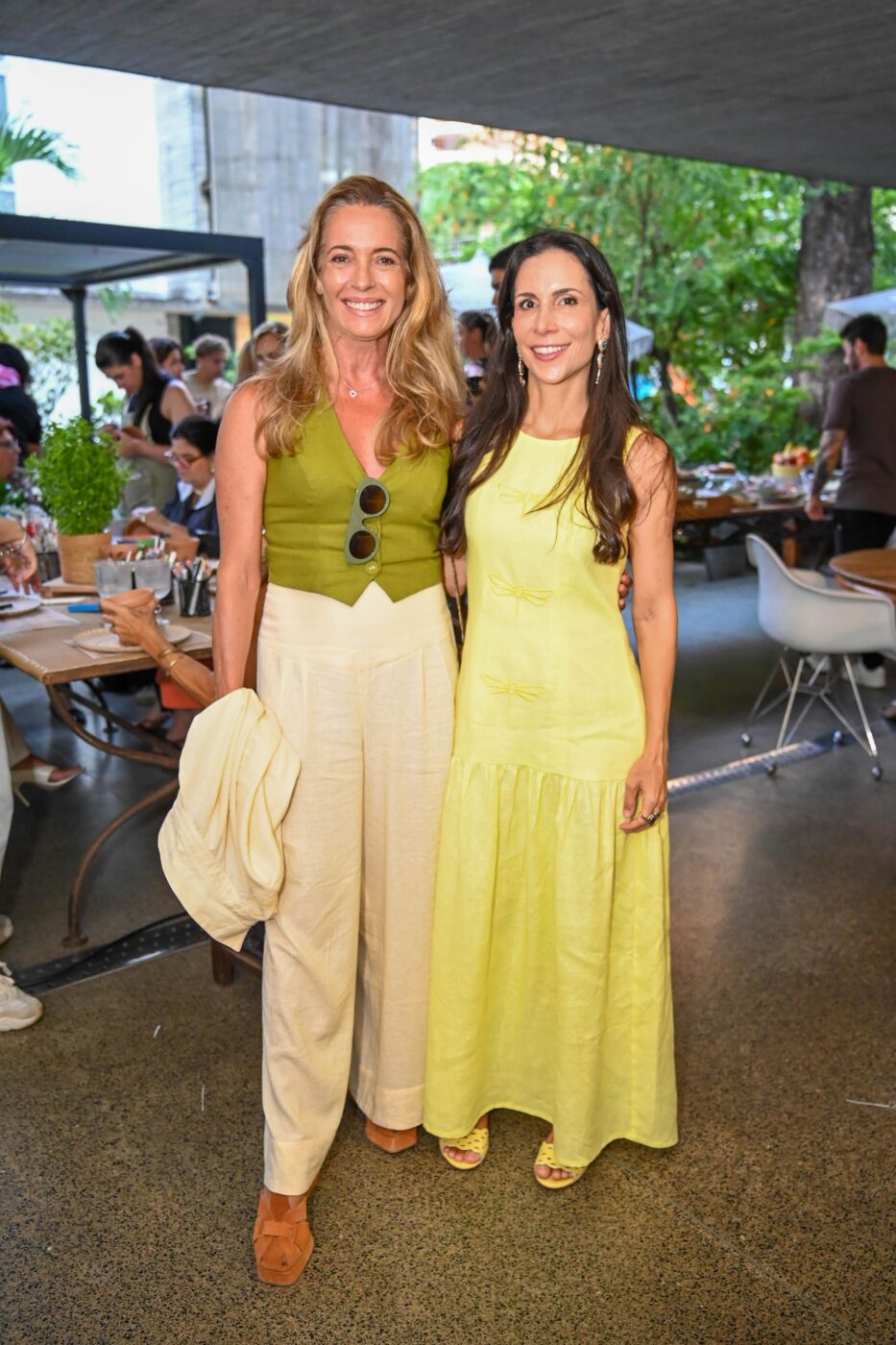 Olga Goulart e Camila Meccia 